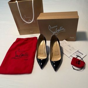 Pigalle 85 patent black Christian Louboutin size 37 or 6.5